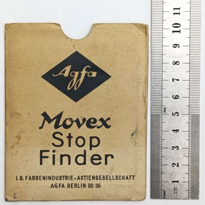 Agfa Movex stop finder