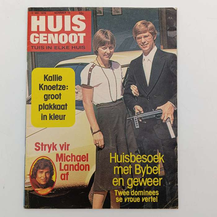 Huisgenoot 12 Mei 1978 Rhodesia Bosoorlog Kallie Knoetze Kojak