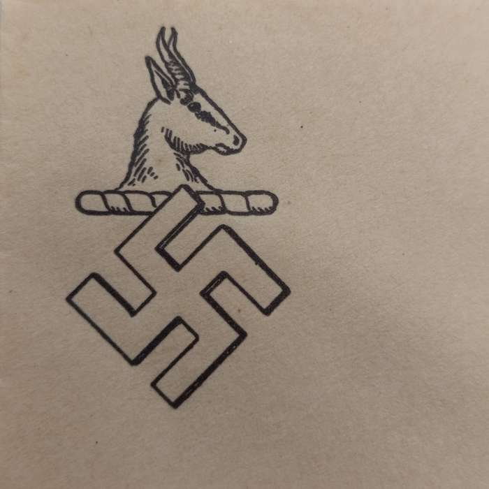 Vintage SA Nazi party envelope - rare unused item