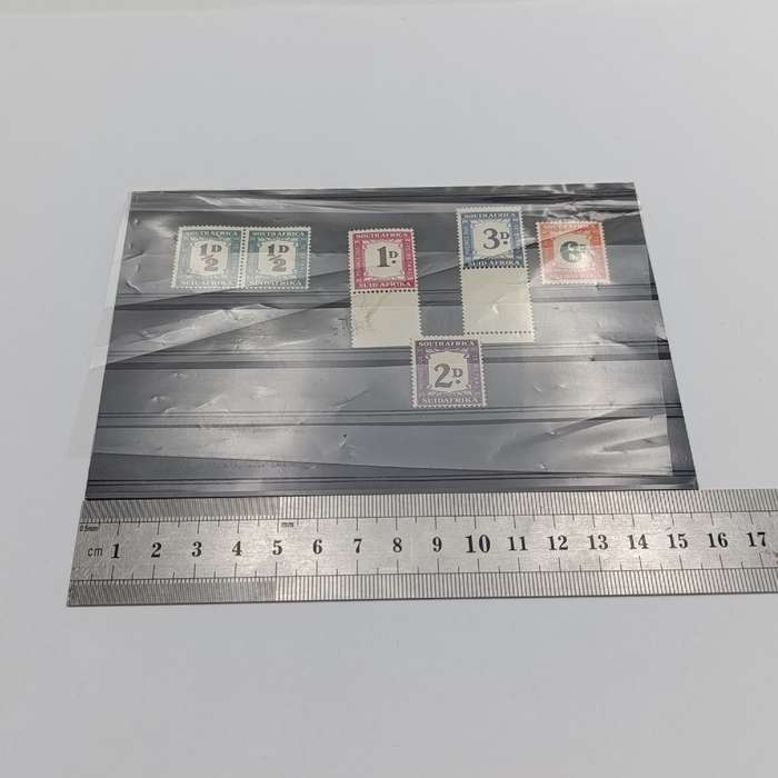 South Africa postage due SACC 33-37 hinged mint set (light hinges)