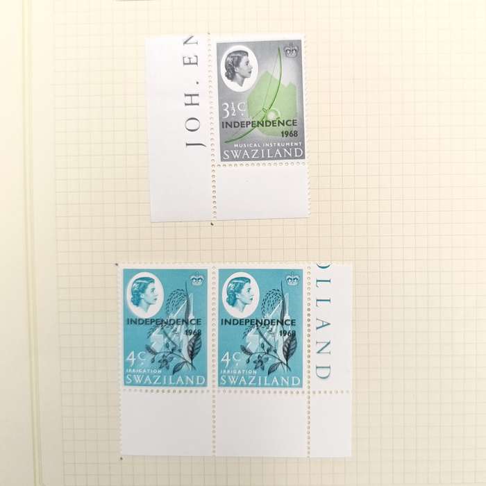 Swaziland Independence overprints set - 1968