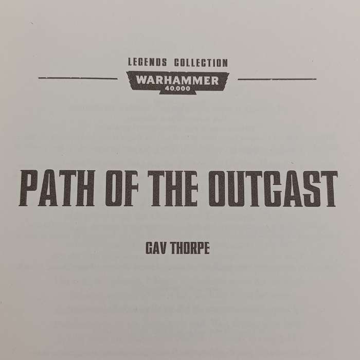 Warhammer #99 Path of the outcast by Gav Thorpe