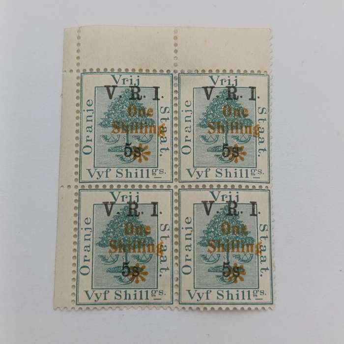 Orange River colony SACC 83 Block of 4 mint
