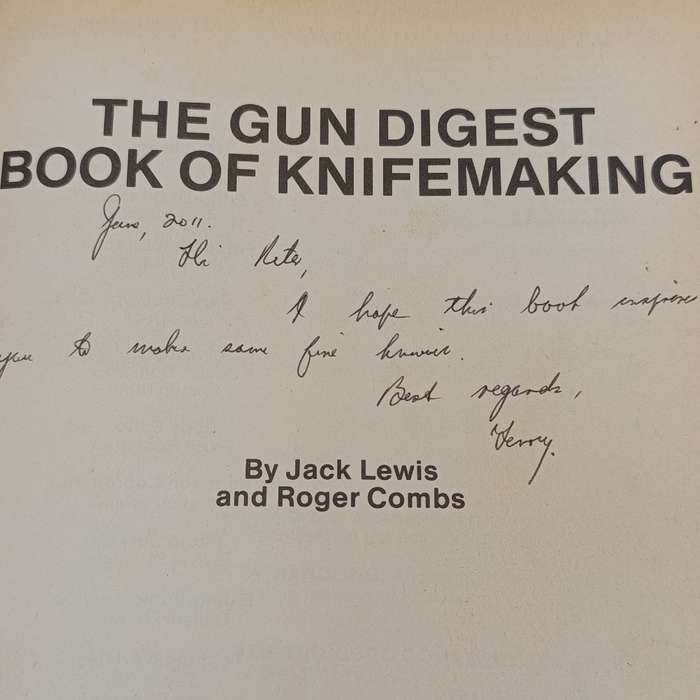 Gun digest book of Knifemarking - Lewis & Combs 1989