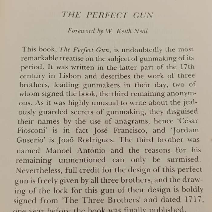 The Perfect Gun - Daehnhardt & Neal - 1974 reprint of the 1718 issue