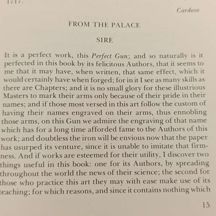 The Perfect Gun - Daehnhardt & Neal - 1974 reprint of the 1718 issue