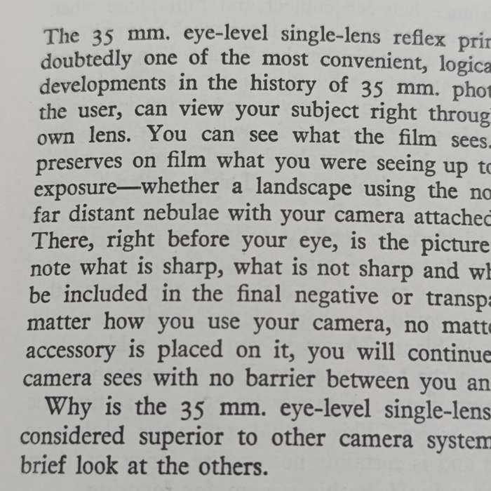 The Pentax way - Herbert Keppler - including K series