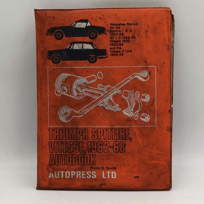Triumph Spitfire 1962-68 Autobook - Philip Smith