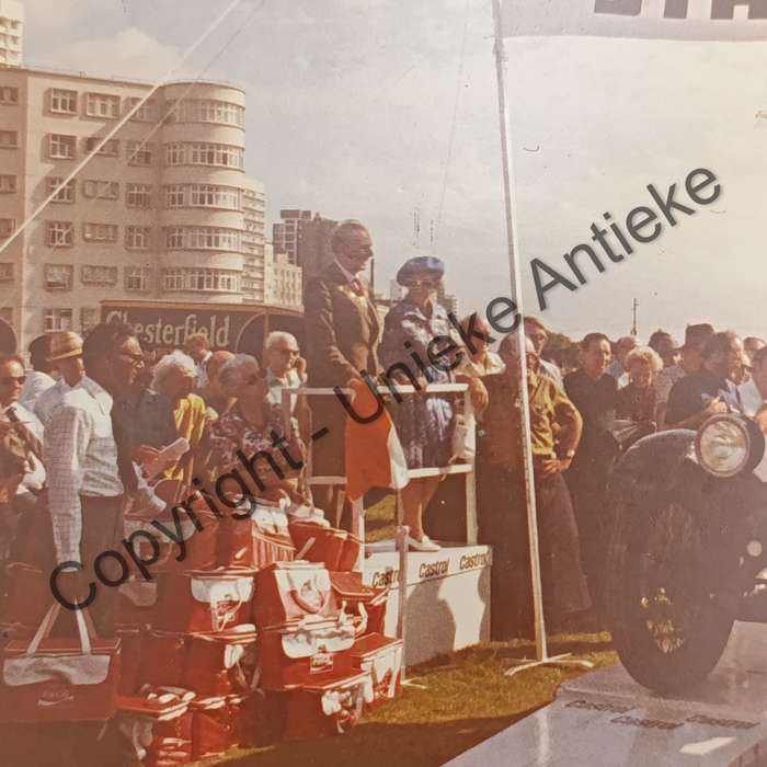 Original color photo - A4 size start of the 1975 castrol Veteran and Vintage Car tour