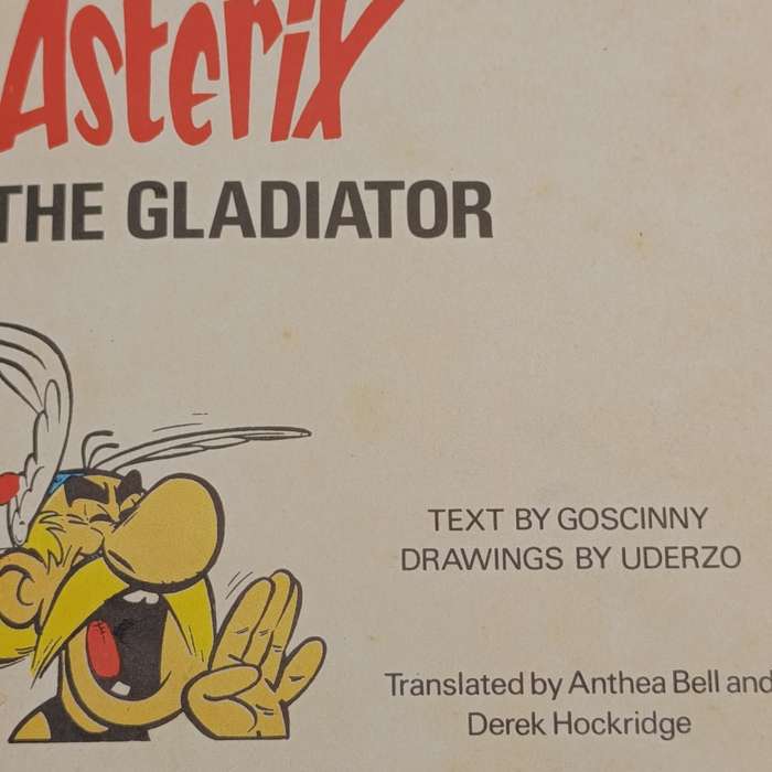 Asterix The Gladiator graphic novel