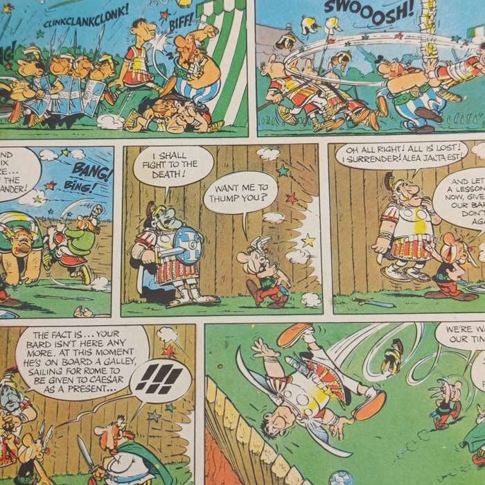 Asterix The Gladiator graphic novel