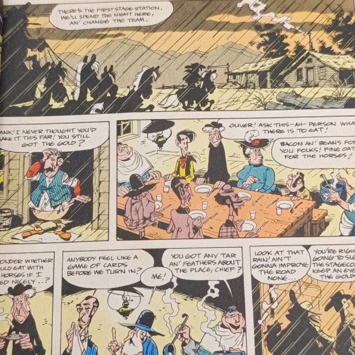Lucky Luke The Stage Coach graphic novel