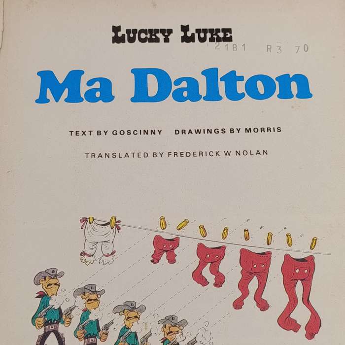 Lucky Luke Ma Dalton comic book