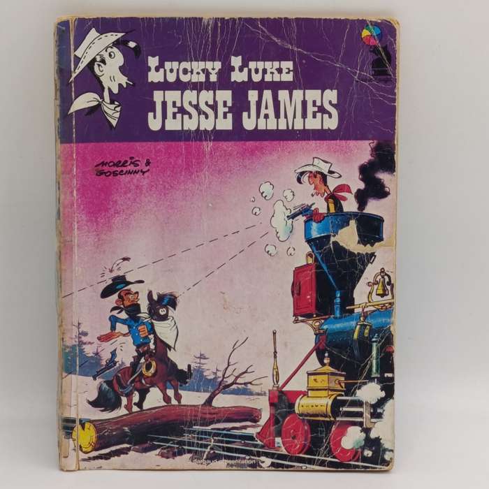 Lucky Luke and Jesse James graphic novel