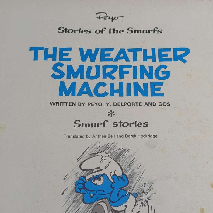 Smurfs - The Weather Smurfing machine by Peyo