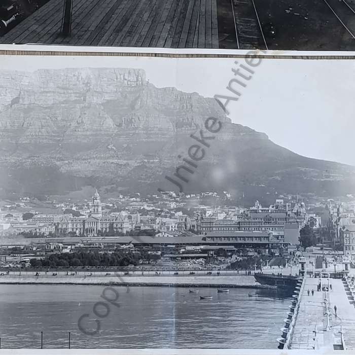 Lot of Antique Cape Town photo prints