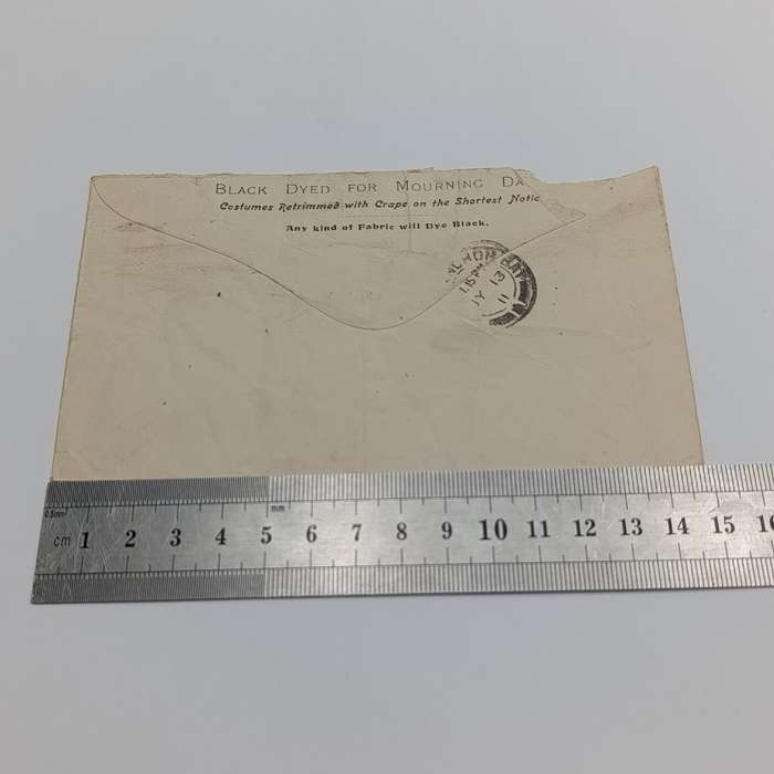 Letter set in Nannucci Stationary from Cape Town to sea Point in 1911