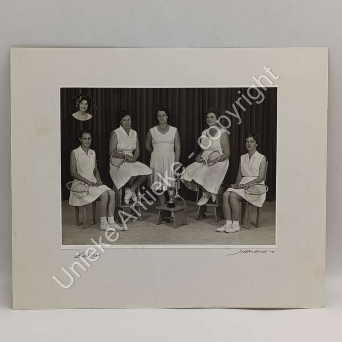 1960 Stellenbosch Tennis team photo