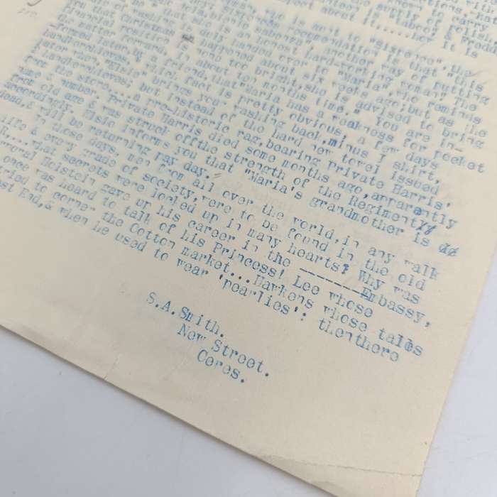Reminiscences of the old Cape Mounted Rifles by soldier S.A. Smith of Ceres, An original document