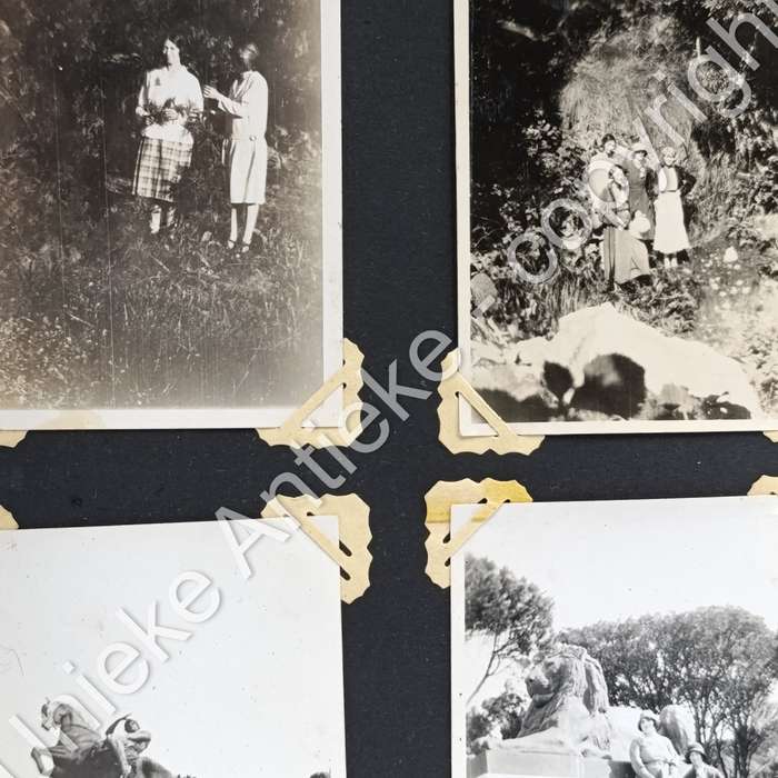 1920's photo album with 68 photos