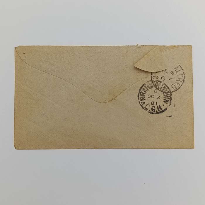 1901 Letter Kowie West to Grahamstown, Cape of Good Hope Backstamped Port Alfred and Grahamstown