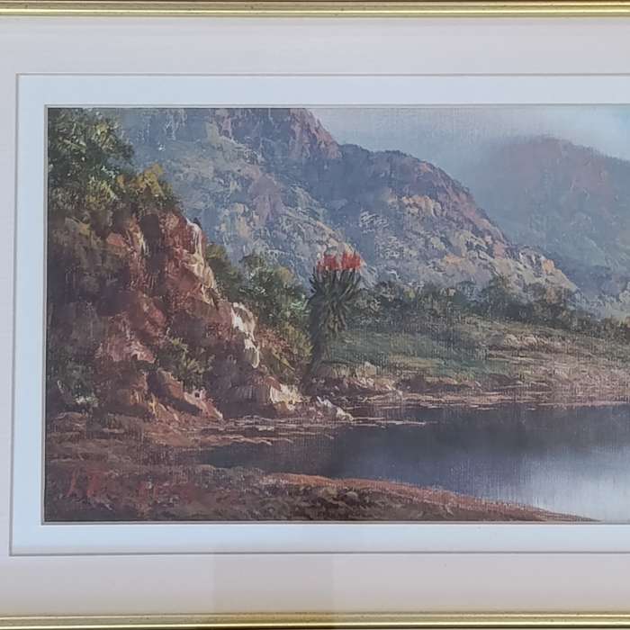 Beautiful landscape painting by Louise Repsold