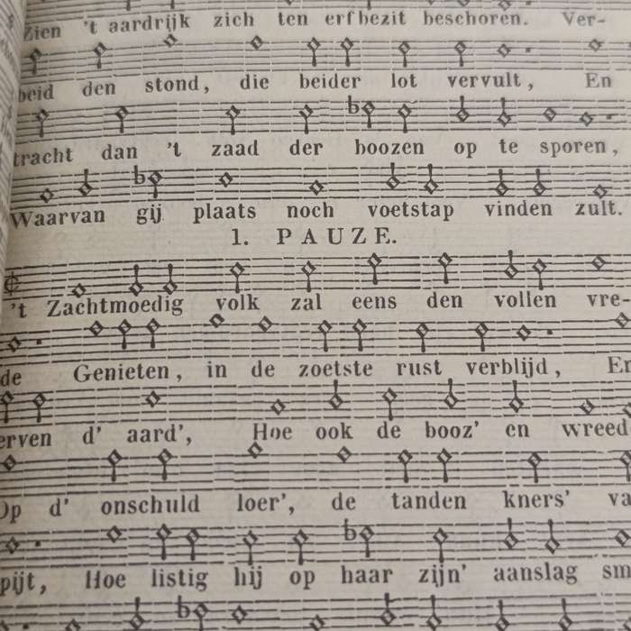 Pair of Antique Psalmen en gezangen books
