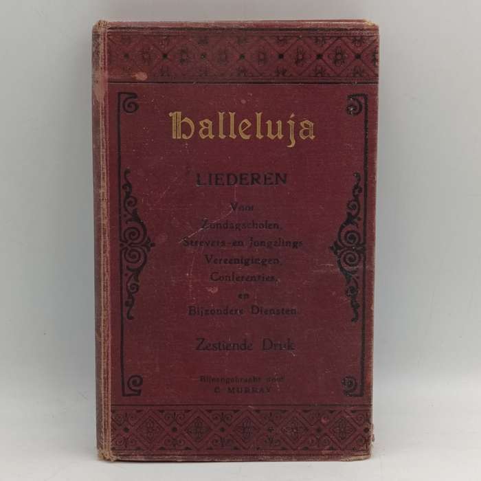 Halleluja Liederen book - Dutch translation