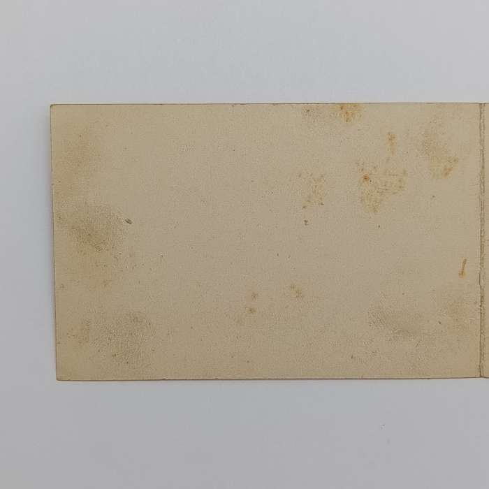 WW1 Field Postcard German troops camp in Champagne - Fold open card unused