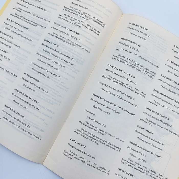 1972 Technical bulletin - Records of Diseases of Ornamental plants