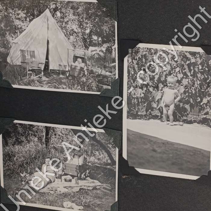 Photo album - 1930's Roux family - Pretoria area - 60 photos in album