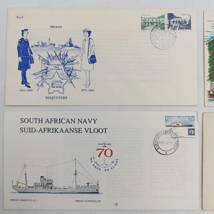 Lot of 6 Navy Maritime related covers