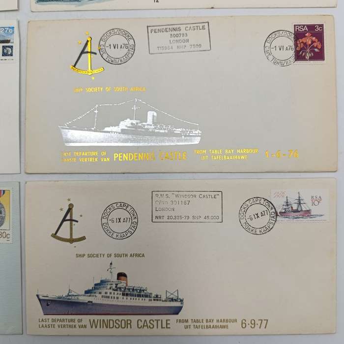 Lot of 6 Navy Maritime related covers