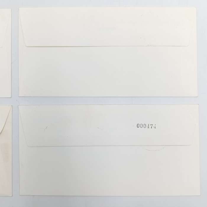 South Africa - Set of 4 University of Stellenbosch first day covers signed by Jannie Momberg