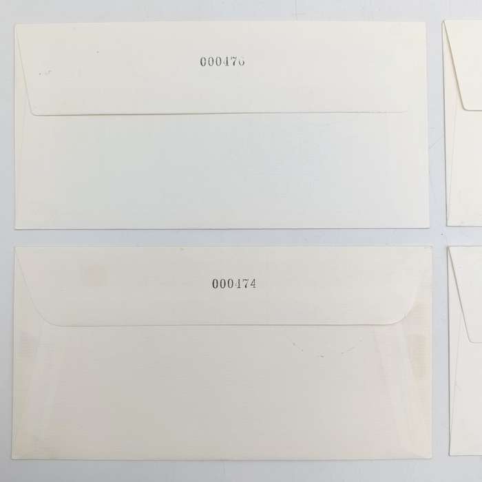 South Africa - Set of 4 University of Stellenbosch first day covers signed by Jannie Momberg
