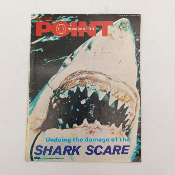 To the Point - News in depth magazine - Shark scare - 14 November 1975