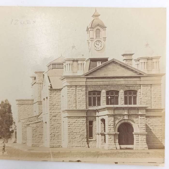 Postcard from Holfontein to Johannesburg with Violet Holfontein cancel