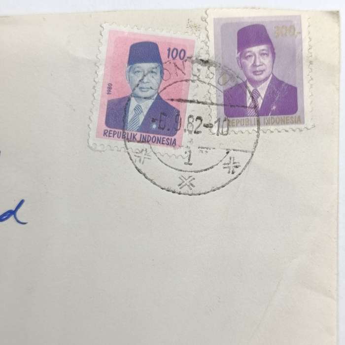 Postal cover from Indonesia to Mowbray, South Africa on Hotel Phoenix Singapore stationery