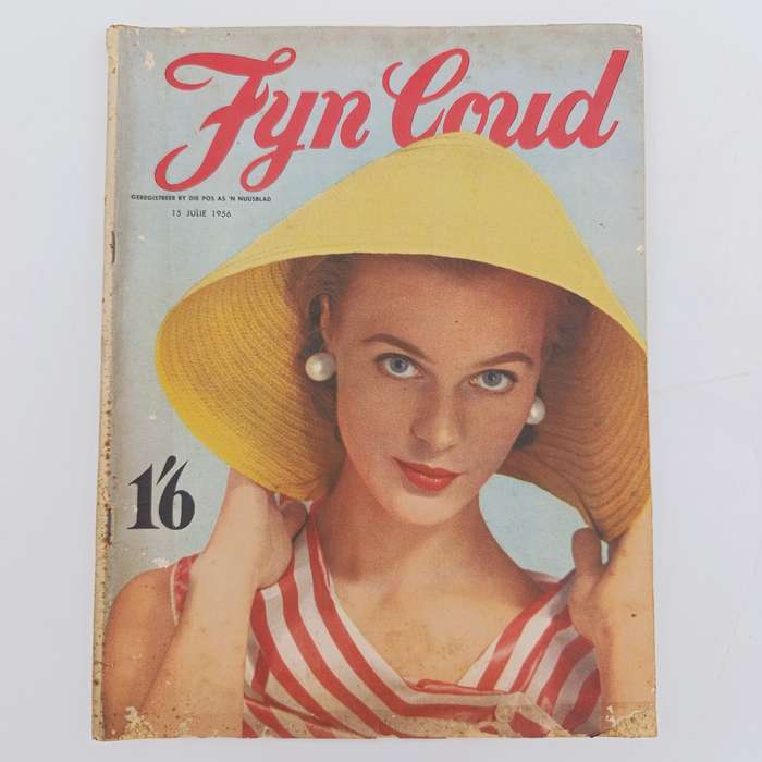 Vintage Fyn Goud magazine 15 July 1956 issue