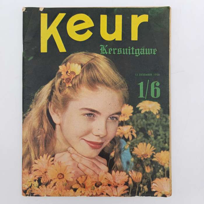 Vintage Keur magazine - 15 December 1958 issue