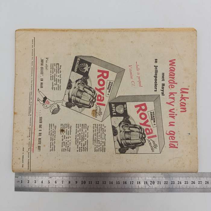 Vintage Keur magazine - 15 February 1958