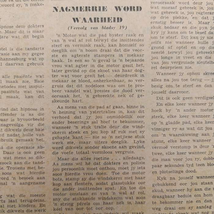 Vintage Keur Magazine - 1 March 1956 issue