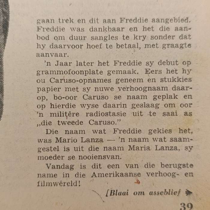 Vintage Keur magazine - 15 March 1956 issue