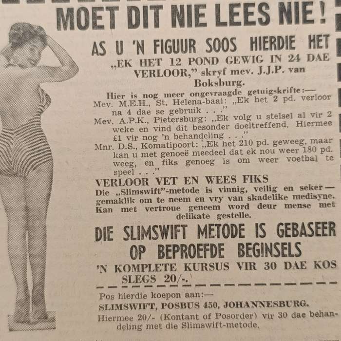 Vintage Keur magazine - 15 March 1956 issue