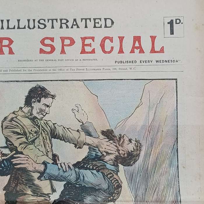 Boer War Illustrated War Special newspaper dated 21 February 1900 No.14 Vol.1