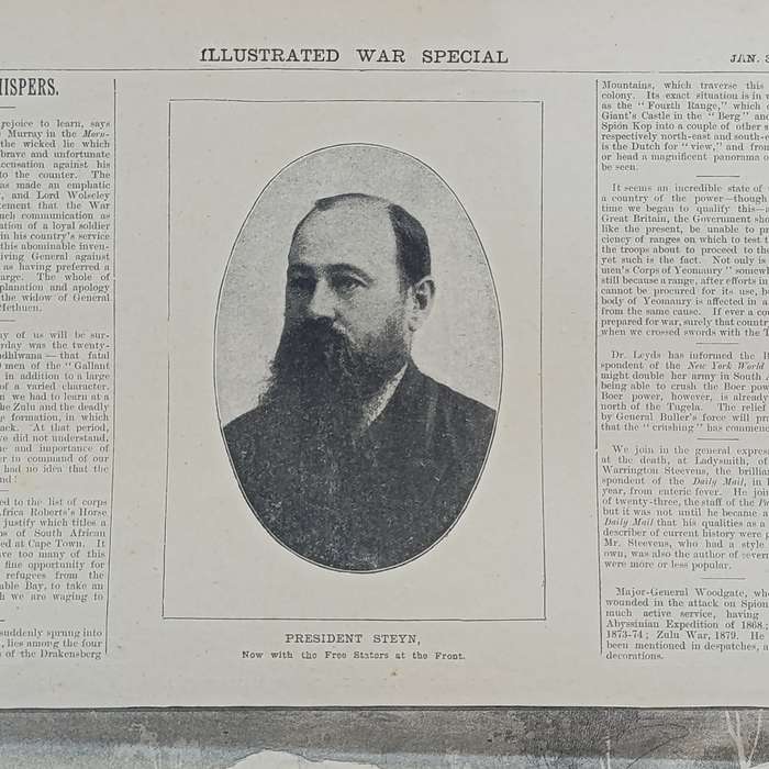 Boer War Illustrated War Special newspaper dated 21 February 1900 No.14 Vol.1