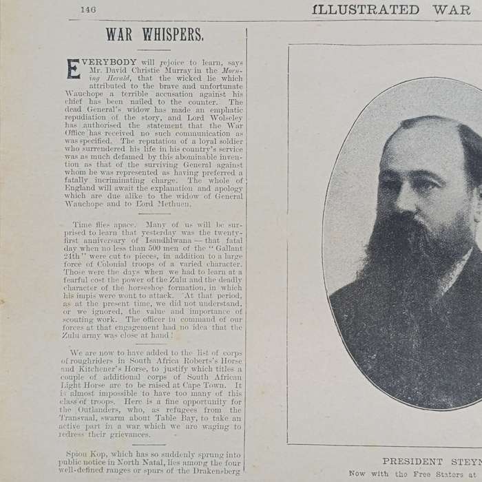 Boer War Illustrated War Special newspaper dated 21 February 1900 No.14 Vol.1