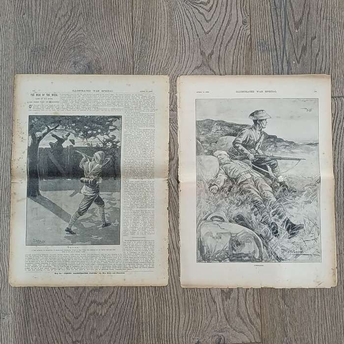 Boer War Illustrated War Special newspaper dated 11 April 1900  No.21 Vol.1