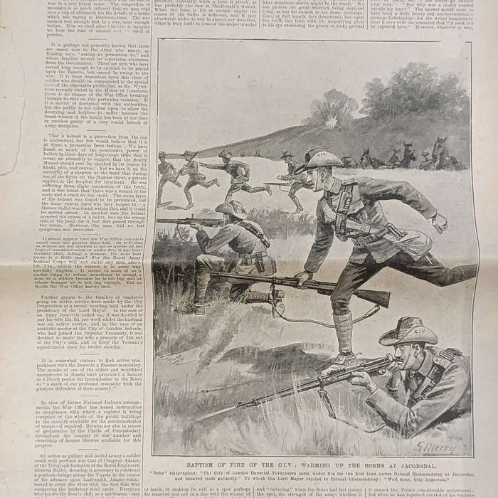 Boer War Illustrated War Special newspaper dated 7 march 1900 No.16 Vol.1