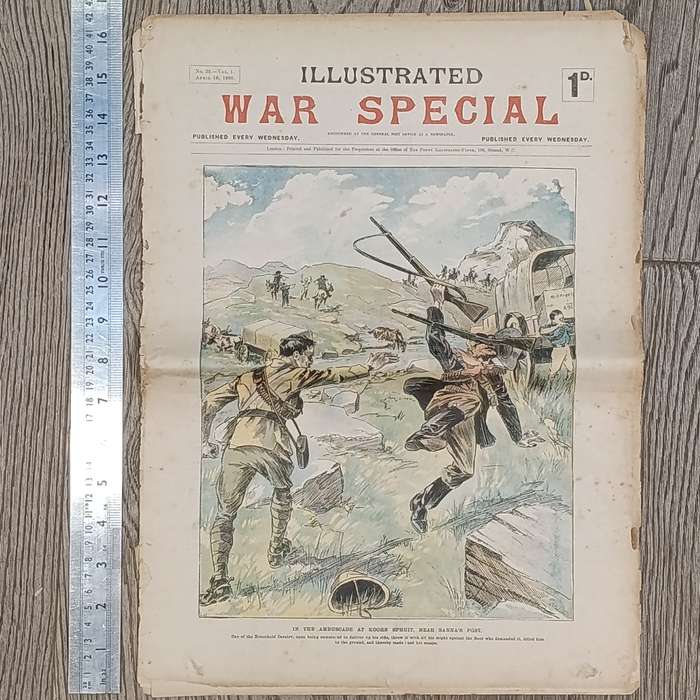 Boer War Illustrated War Special newspaper dated 18 April 1900 No. 22 Vol. 1